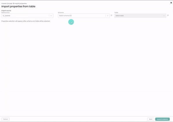 import columns